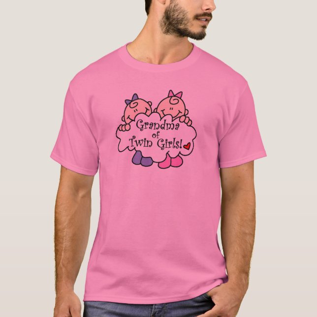 Oma von Twin Girls Tshirts and Gifts (Vorderseite)