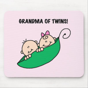 Oma von Twins Peas in a Pod Tshirts and Gifts Mousepad