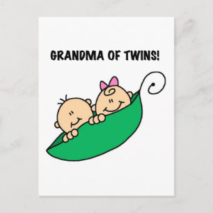 Oma von Twins Peas in a Pod Tshirts and Gifts Postkarte