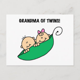 Oma von Twins Peas in a Pod Tshirts and Gifts Postkarte