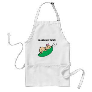 Oma von Twins Peas in a Pod Tshirts and Gifts Schürze