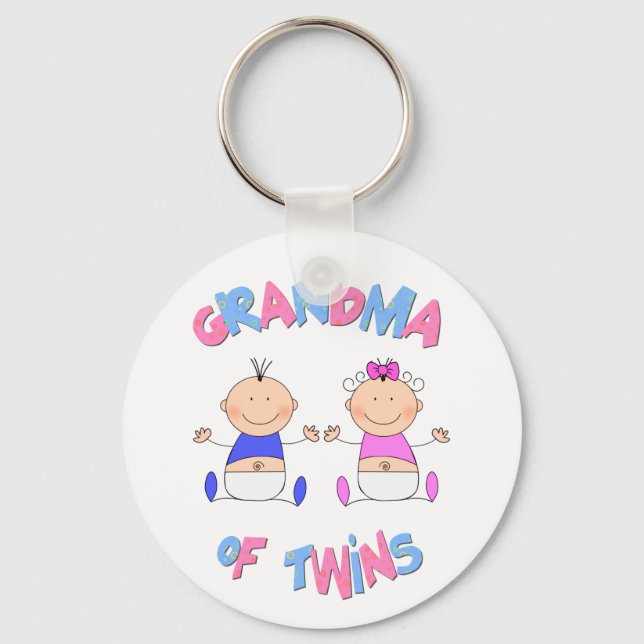 Oma von Twins Schlüsselanhänger (Vorderseite)