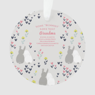 Oma Weihnachten Sonnenstrahlen von Kindern Ornament