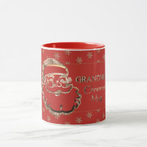 Oma Weihnachten Tasse Niedlich Santa Rote Kirche S
