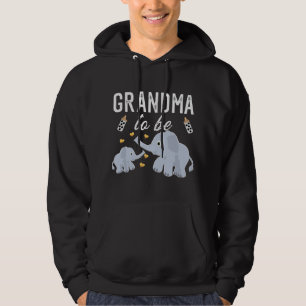 Oma werdende Elefanten-Babyparty Oma Süß  Hoodie