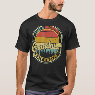 Oma wie eine Großmutter, nur cooler, vintage Mutte T-Shirt