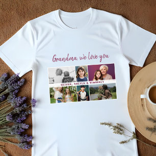 Oma, wir Liebe Sie Großkinder 6 FotoCollage Sweatshirt