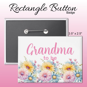 Oma wird gerbera Blumen rosa Button