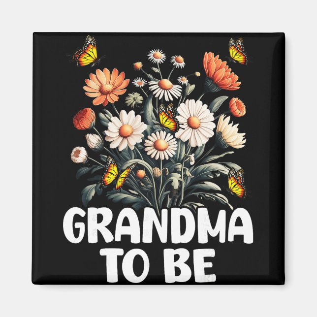 Oma wird Großmutter, Ankündigung einer neuen Babys Magnet (Vorne)