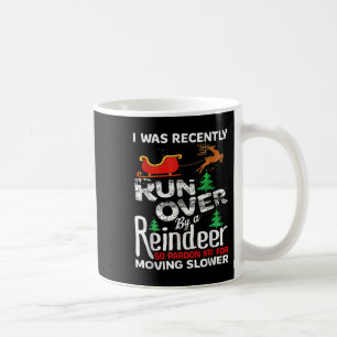 Oma wurde von einem Rentier zu Weihnachten überfah Kaffeetasse
