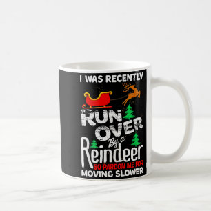 Oma wurde von einem Rentier zu Weihnachten überfah Kaffeetasse