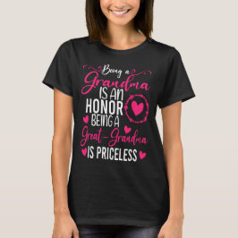 Oma zu sein ist eine Ehre, Großopma zu sein T-Shirt