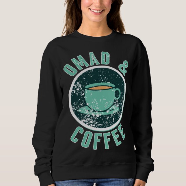 OMAD and Coffee Intermittent Fasting Sweatshirt (Vorderseite)