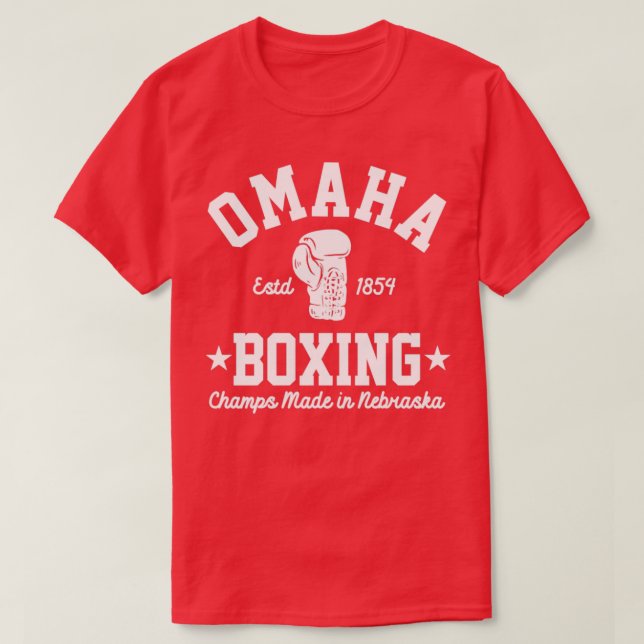 OMAHA BOXING T-Shirt (Design vorne)