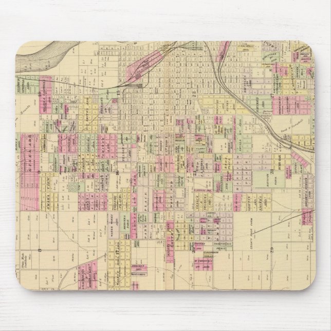 Omaha City, Nebraska Mousepad (Vorne)