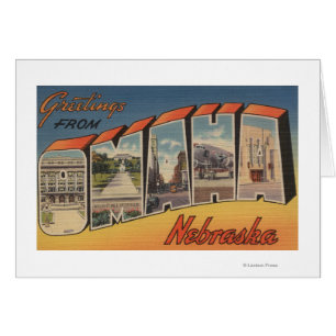 Omaha, lettre ScenesOmaha, Ne de NebraskaLarge