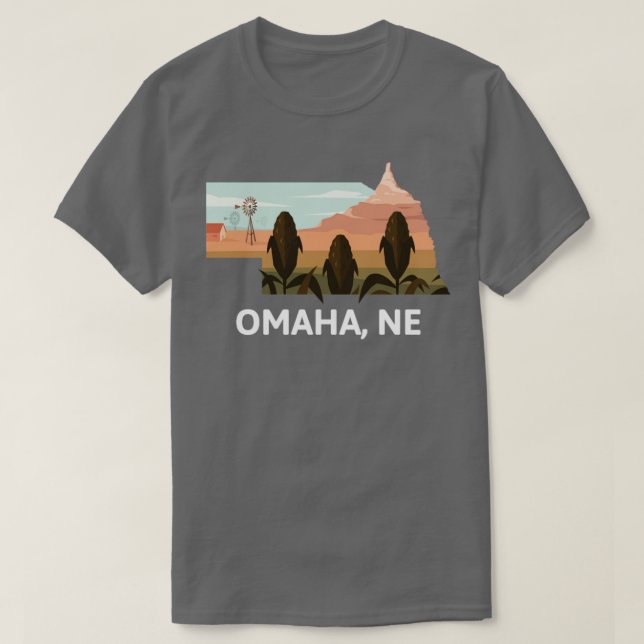 Omaha NE T-Shirt (Design vorne)