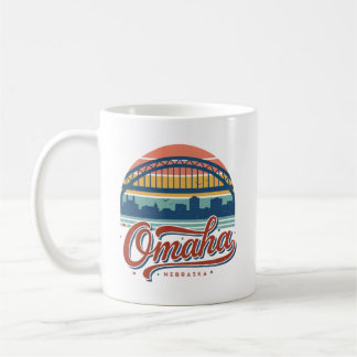 Omaha Nebraska Bob Kerrey Brücke Kaffeetasse