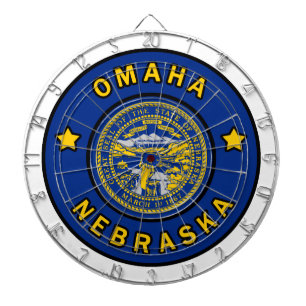 Omaha Nebraska Dartscheibe
