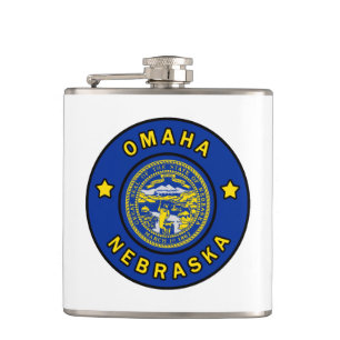 Omaha Nebraska Flachmann