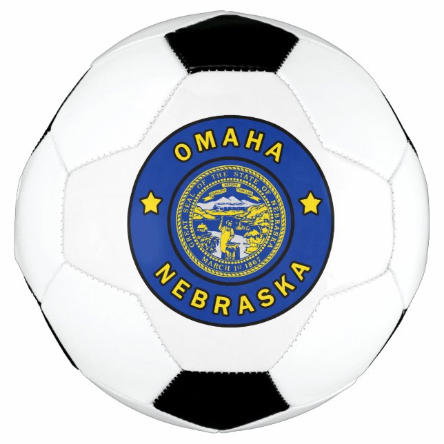 Omaha Nebraska Fußball (Vorderseite)