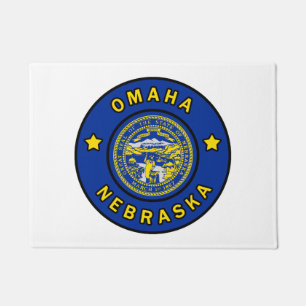 Omaha Nebraska Fußmatte