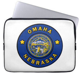 Omaha Nebraska Laptopschutzhülle