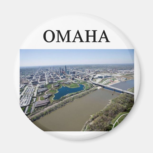 OMAHA Nebraska Magnet (Vorne)