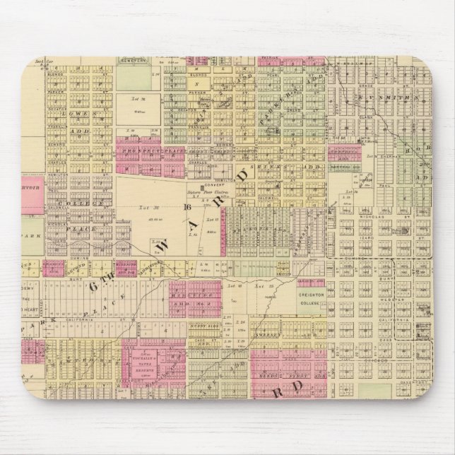 Omaha, Nebraska Mousepad (Vorne)