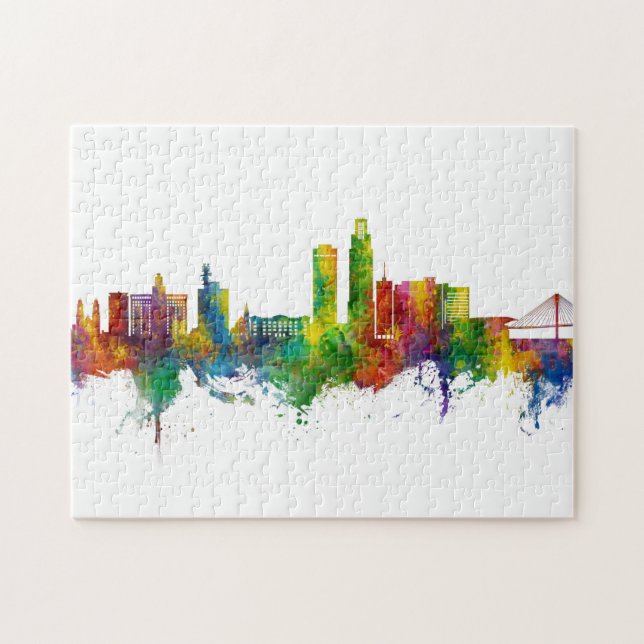 Omaha Nebraska Skyline (Horizontal)