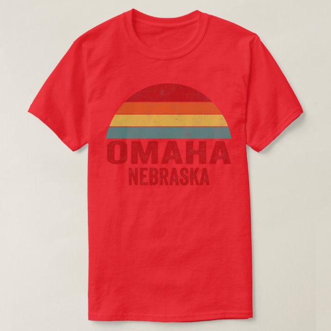 Omaha Nebraska T-Shirt (Design vorne)