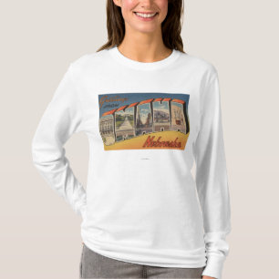 Omaha, NebraskaLarge Buchstabe ScenesOmaha, Ne T-Shirt