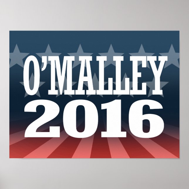 OMALLEY 2016 POSTER (Vorne)