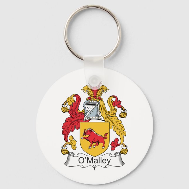 O'Malley Familienwappen Schlüsselanhänger (Vorderseite)