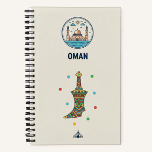 Oman-Erbe & Khanjar-Dolch-Fotoarchiv Notizbuch