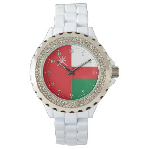 Oman Flag Armbanduhr
