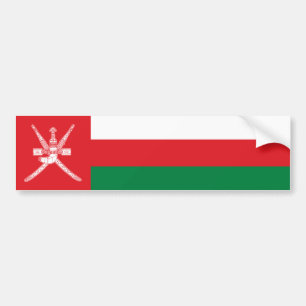 Oman Flag Autoaufkleber