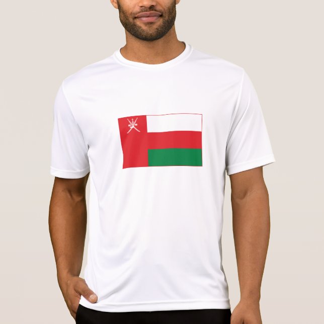 Oman Flag T-Shirt (Vorderseite)