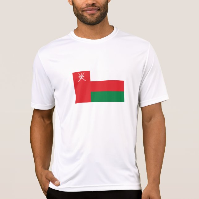 Oman Flag T-Shirt (Vorderseite)