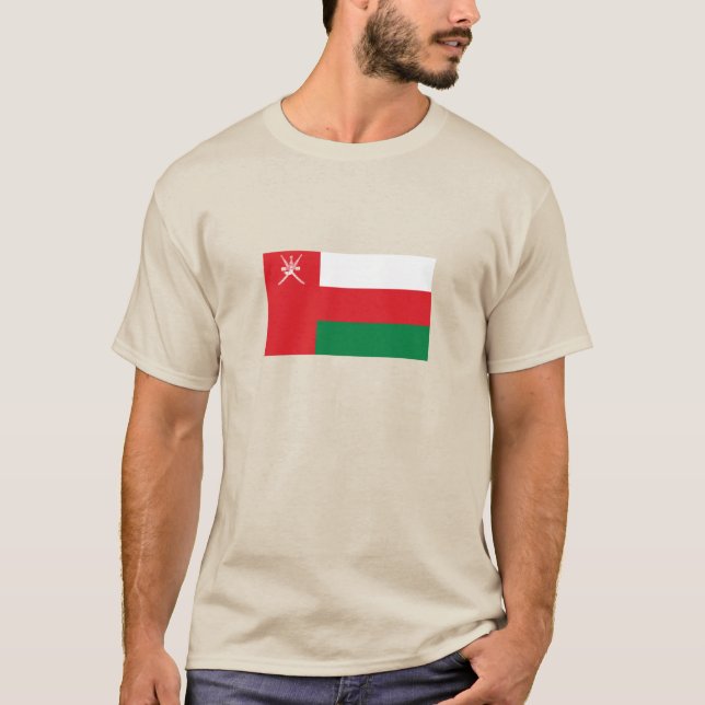 Oman Flag T-Shirt (Vorderseite)