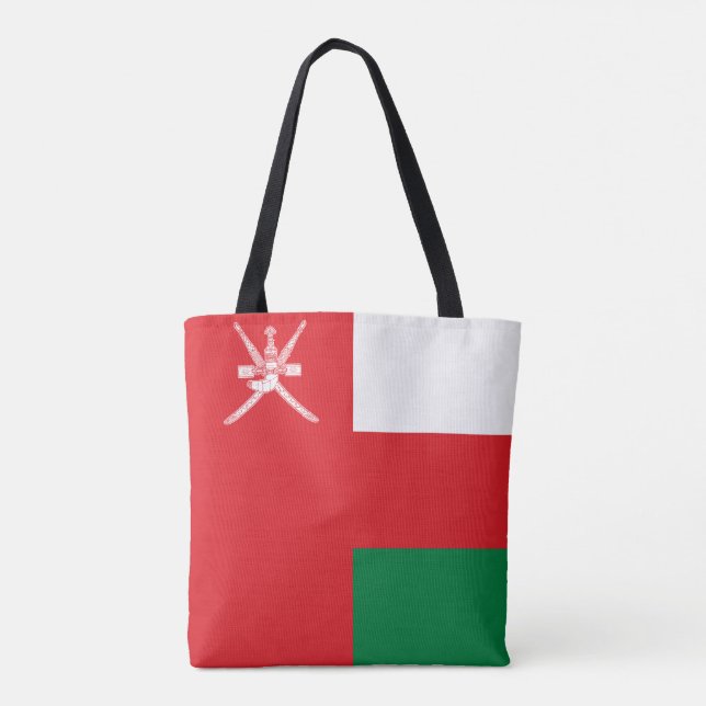 Oman Flag Tasche (Rückseite)