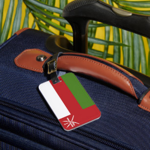 Oman-Flagge Gepäckanhänger