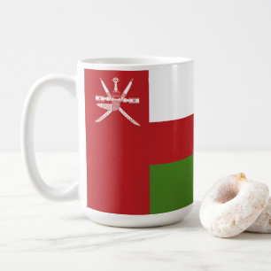 Oman-Flagge Kaffeetasse