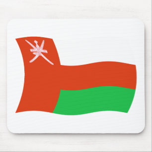 Oman-Flagge-Mauspad Mousepad