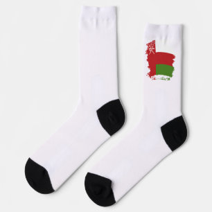 Oman-Flagge Socken