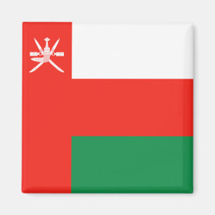 Oman-Flaggen-Magnet Magnet