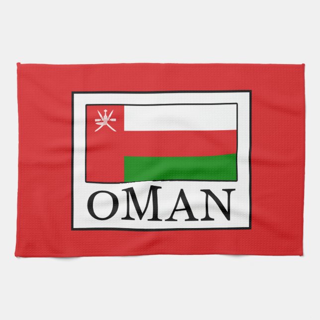 Oman Geschirrtuch (Horizontal)