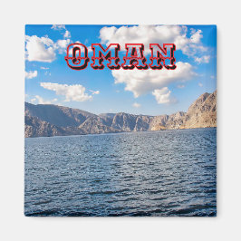 Oman Landschaft Magnet
