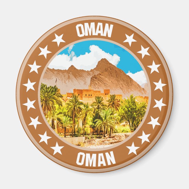 Oman Magnet (Vorne)