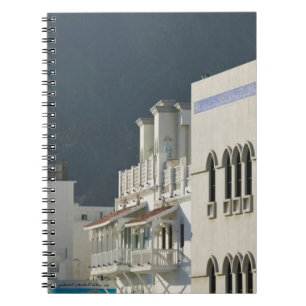 Oman, Maskat, Matrah. Matrah Corniche-Moschee und Notizblock